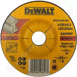 Обдирочный круг по металлу Dewalt