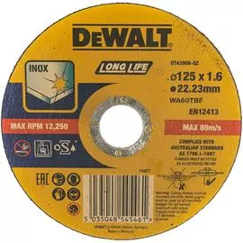 Отрезной круг Dewalt