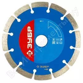 Круг отрезной алмазный профи (180х22.2 мм) зубр 36650-180_z01