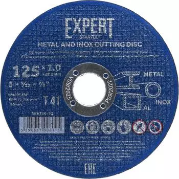 Круг отрезной для металла и нержавеющей стали STARTUL Expert SE8125-10