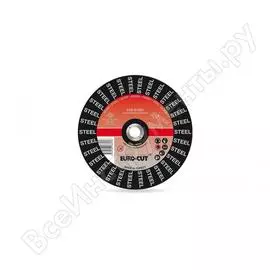 Круг отрезной по металлу 230х2,5х22 мм, t41 euro-cut 88061-11