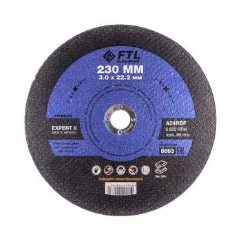 Круг отрезной по металлу FTL Expert II 8663