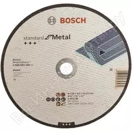 Отрезной круг по металлу Bosch Standard 2608603168