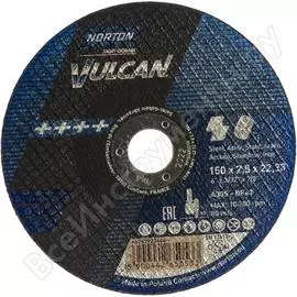 Отрезной круг по нержавейке, металлу NORTON