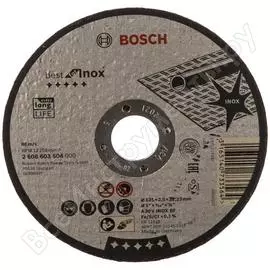 Прямой отрезной круг по нержавейке Bosch