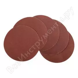 Круг шлифовальный (5 шт; 125 мм; k40) top tools 63h134