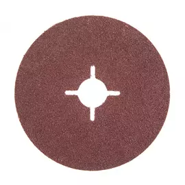 Круг шлифовальный фибровый flex 243-005 (5 шт; 115 мм; p80; 13000 об/мин; 80 м/с) hammer 526833