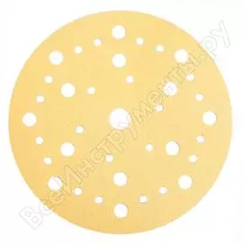 Круг шлифовальный gold (150 мм, 37 отверстий, р100, 100 шт.) mirka 236cf09910