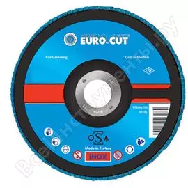 Круг шлифовальный лепестковый (125х22 мм) euro-cut 808826-9