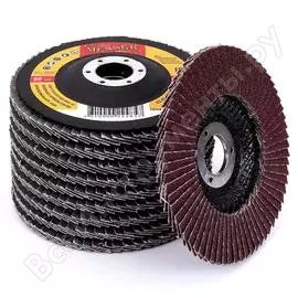 Круг шлифовальный лепестковый торцевой (10 шт; 125х22 мм; а40п) messer 11-22-040