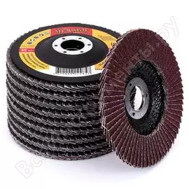 Круг шлифовальный лепестковый торцевой (10 шт; 125х22 мм; а60п) messer 11-22-060