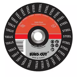 Круг шлифовальный по металлу (230х6x22 мм) euro-cut 230-6.0