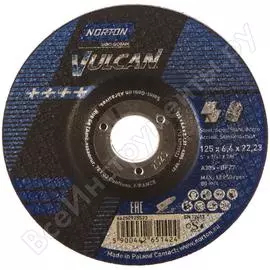 Зачистной круг по нержавеющей стали/металлу NORTON