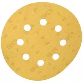 Круги шлифовальные c450 standard for general purpose (8 отверстий, 125 мм, к240, 50 шт.) bosch 2608621746