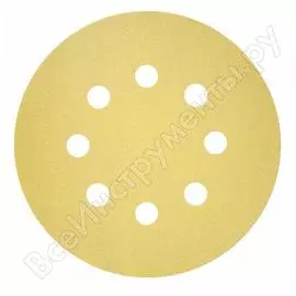 Круги шлифовальные c450 standard for general purpose (8 отверстий, 125 мм, к320, 50 шт.) bosch 2608621747