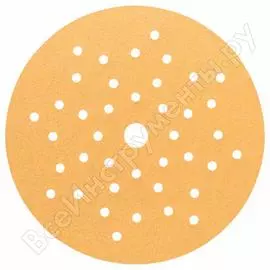 Круги шлифовальные по дереву и краске b.f.w+p multihole (50 шт., 125 мм, k120) bosch 2608621008