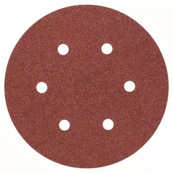 Круги шлифовальные универсальные diy (5 шт., 150 мм, k120) bosch 2609256a32