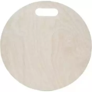 Круглая деревянная разделочная доска URM