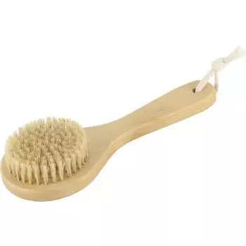Круглая деревянная щетка Банная линия 11-948