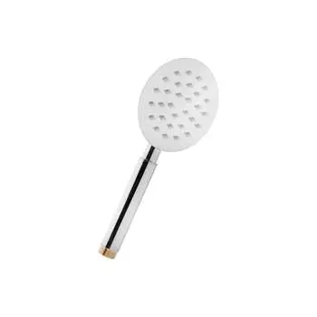 Круглая душевая лейка Zein 1 режим, полированная нержавеющая сталь 7182306