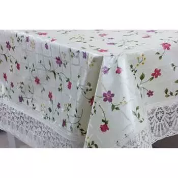 Круглая готовая скатерть Meiwa