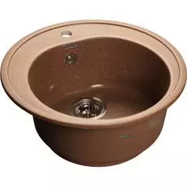 Круглая композитная мойка GranFest