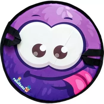 Круглая ледянка Fani&Sani фиолетовый пушистик 80996