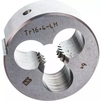 Круглая левая плашка для нарезания трапецеидальной резьбы Русский Инструмент