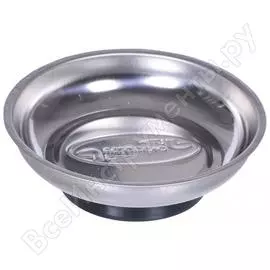 Круглая металлическая магнитная миска для крепежа Автоdело 40325 15132