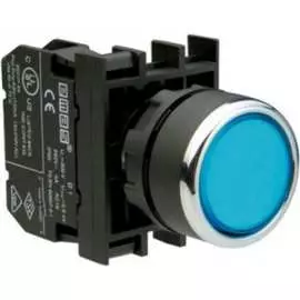 Круглая нажимная кнопка EMAS серия B B100DM