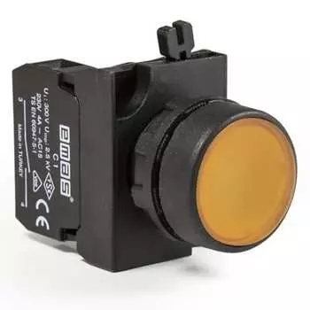 Круглая нажимная кнопка EMAS B200DS