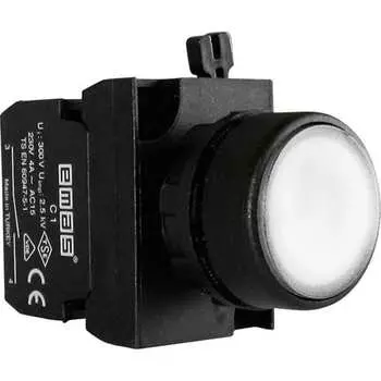 Круглая нажимная кнопка EMAS CP200DB