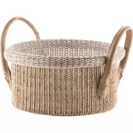 Круглая низкая корзина Todi