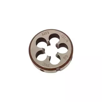 Круглая плашка БИЗ 1/4pg