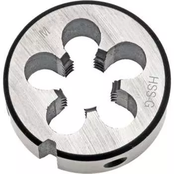 Круглая плашка Debever Machining Solutions M4х0.7, HSS, DIN 223, 6g DB-40040