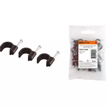 Круглая пластиковая скоба TDM ELECTRIC SQ0514-0086