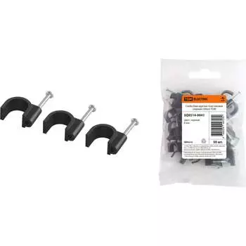 Круглая пластиковая скоба TDM ELECTRIC SQ0514-0041