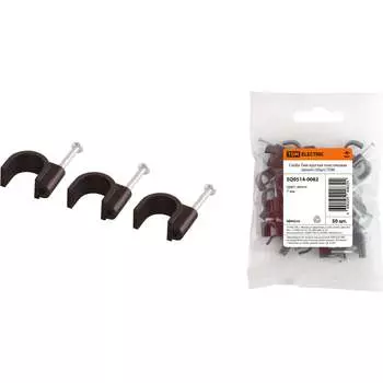 Круглая пластиковая скоба TDM ELECTRIC SQ0514-0082