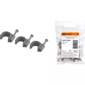Круглая пластиковая скоба TDM ELECTRIC SQ0514-0068