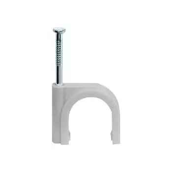 Круглая пластиковая скоба VKL electric 9988743