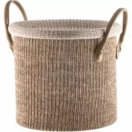 Круглая плетеная корзина Todi