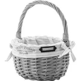 Круглая плетеная корзина Todi