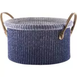 Круглая плетеная корзина Todi