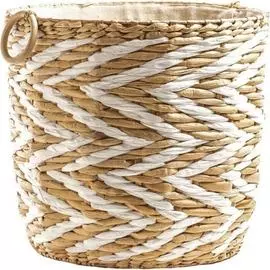 Круглая плетеная корзина Todi
