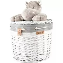 Круглая плетеная корзина Todi