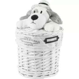 Круглая плетеная корзина Todi