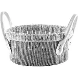 Круглая плетеная корзина Todi