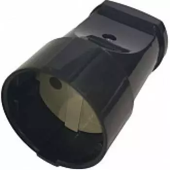 Круглая разборная розетка General Lighting Systems GRV-S-10-R-B-IP20 470501