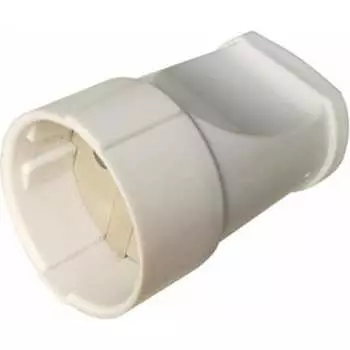 Круглая разборная розетка General Lighting Systems GRV-S-10-R-W-IP20 470500