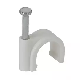 Пластиковая круглая скоба ЭРА